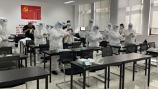 我校开展后勤人员疫情防控专题培训